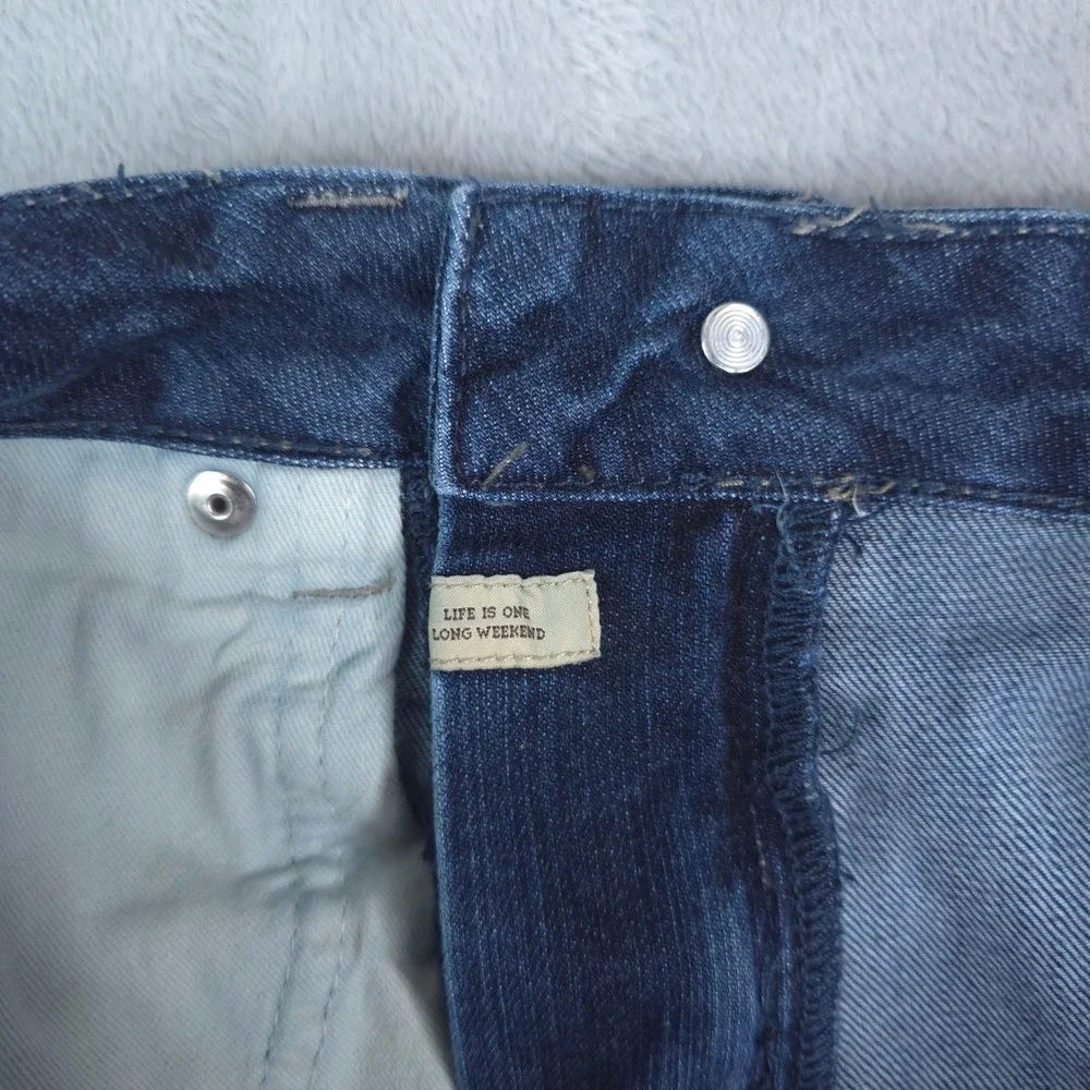 Tommy Bahama Standard Jeans Men 30x26.5 Blue Stretch Cotton Blend Denim